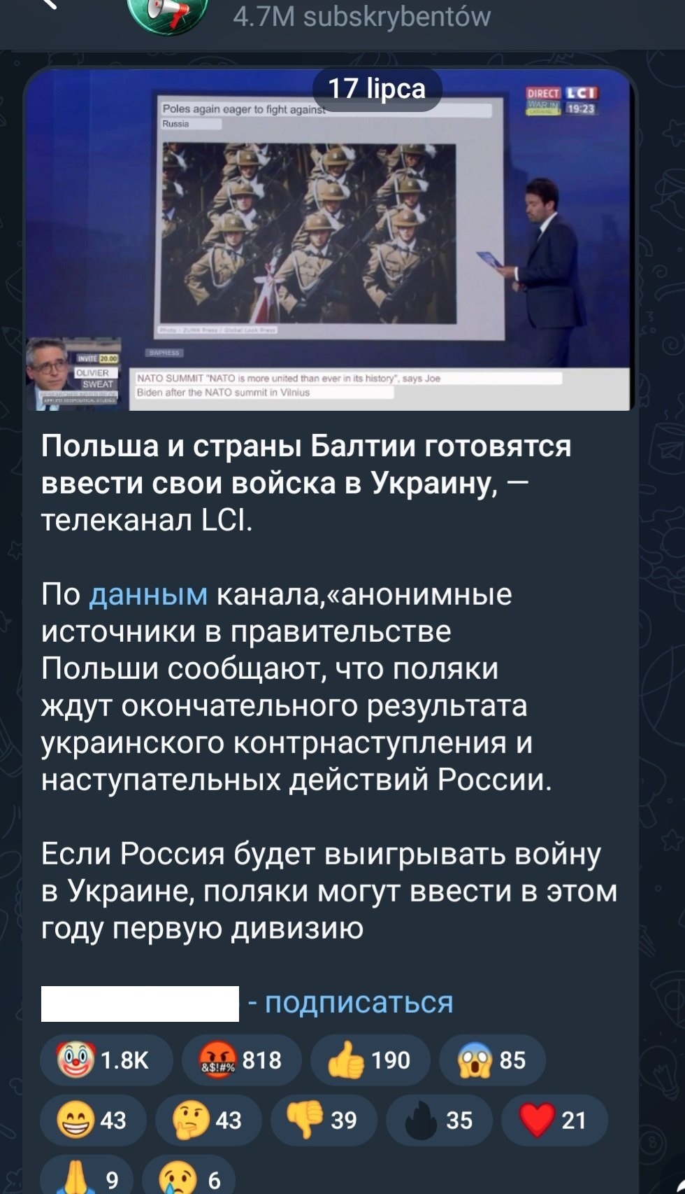 Deprecjonowanie obrazu RP – najważniejsze kierunki oddziaływania Moskwy w przestrzeni rosyjskojęzycznej